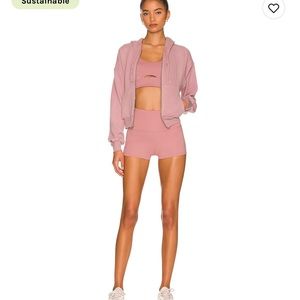 Movewell Tallulah sport short and top Size S color soft burgundy